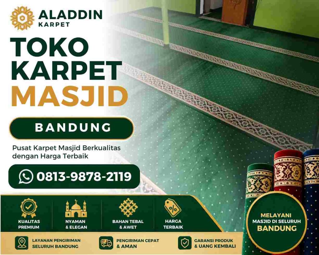 Karpet Polos Bandung Untuk Masjid Rapi Dan Nyaman